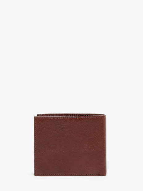 Portefeuille Leder Tommy hilfiger Bruin th premium AM12762 ander zicht 2